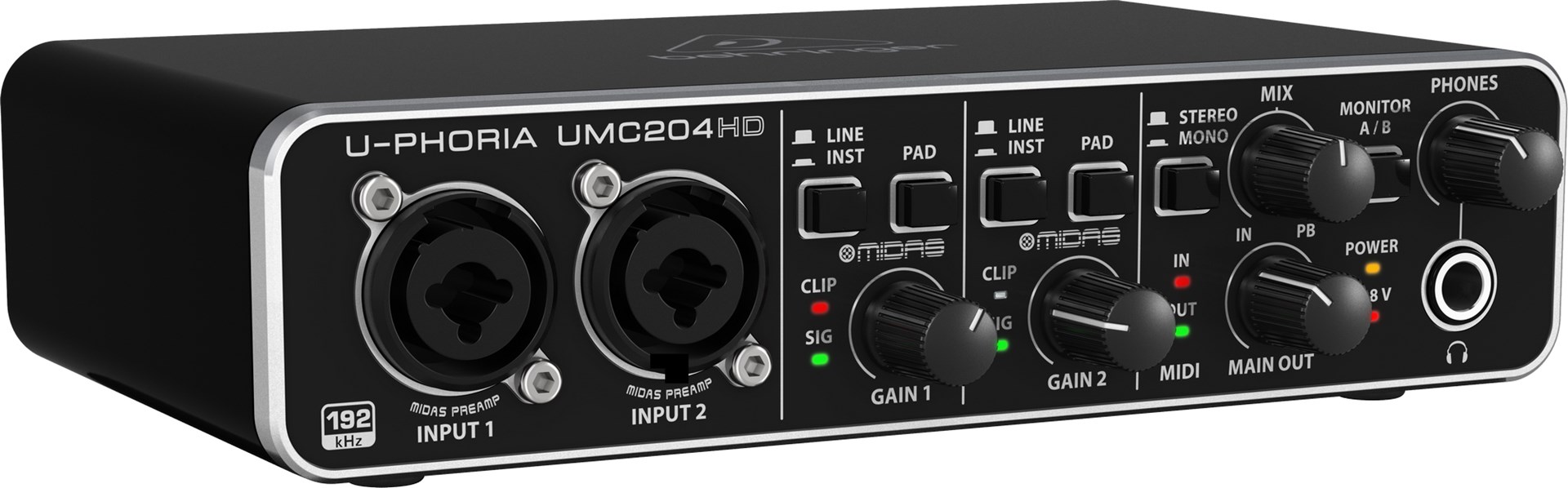 Behringer UMC204HD supplementary music equipment Behringer UMC204HD supplementary music equipment