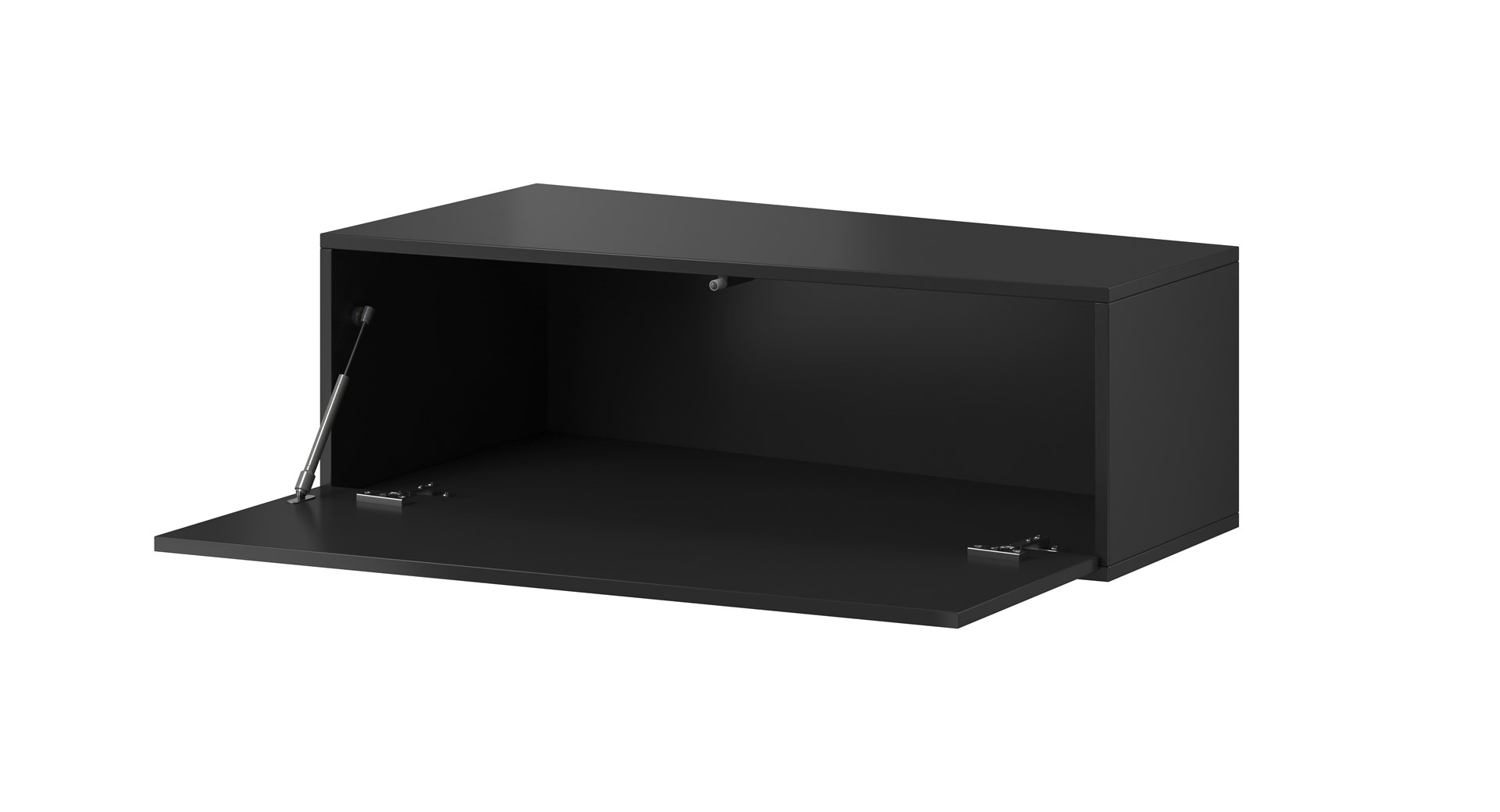 Cama Living room cabinet set VIGO SLANT 7 black/black gloss Cama Living room cabinet set VIGO SLANT 7 black/black gloss