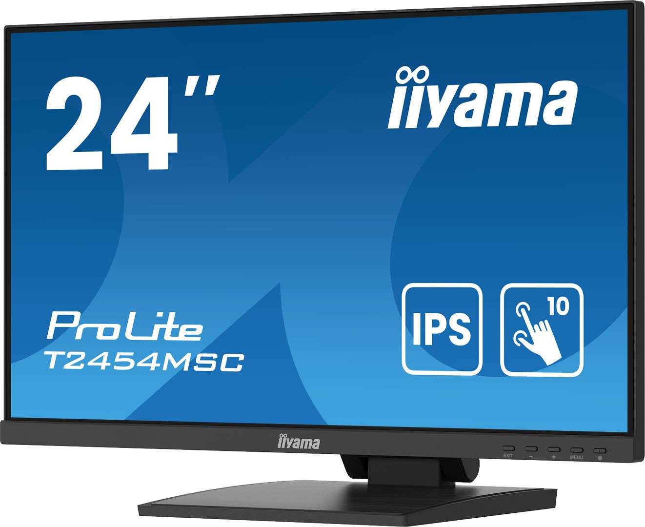 Flat Screen Iiyama ProLite T2454MSC-B2AG 24 Flat Screen Iiyama ProLite T2454MSC-B2AG 24