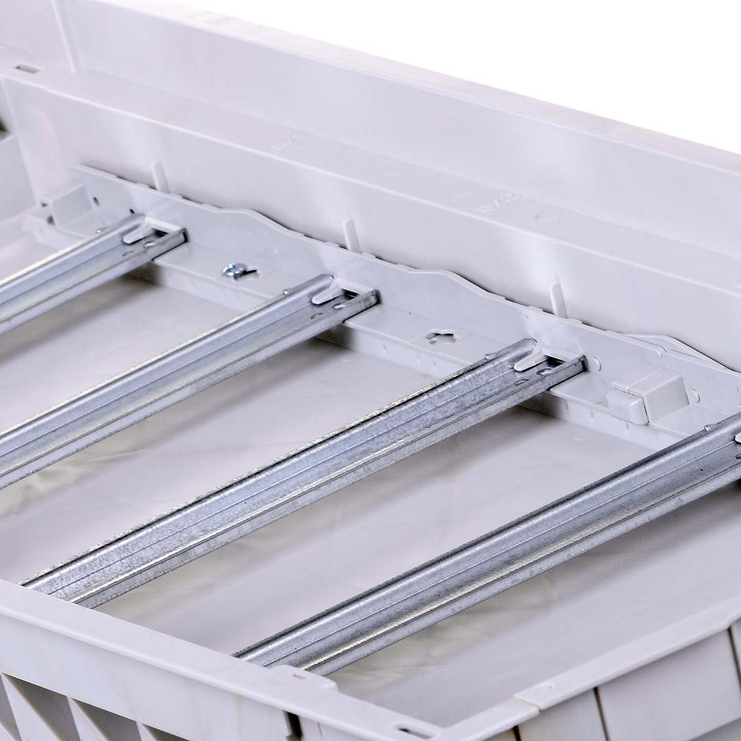 PLASTIC INSTALLATION ENCLOSURE WITH METAL DOOR, FLUSH-MOUNTED, IP40, 5 ROWS, 60 MODULES Noark PMF 60 107262 PLASTIC INSTALLATION ENCLOSURE WITH METAL DOOR, FLUSH-MOUNTED, IP40, 5 ROWS, 60 MODULES Noark PMF 60 107262
