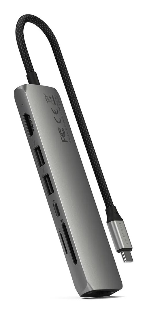 Satechi 7-in-1 USB-C Adapter with Ethernet Satechi 7-in-1 USB-C Adapter with Ethernet