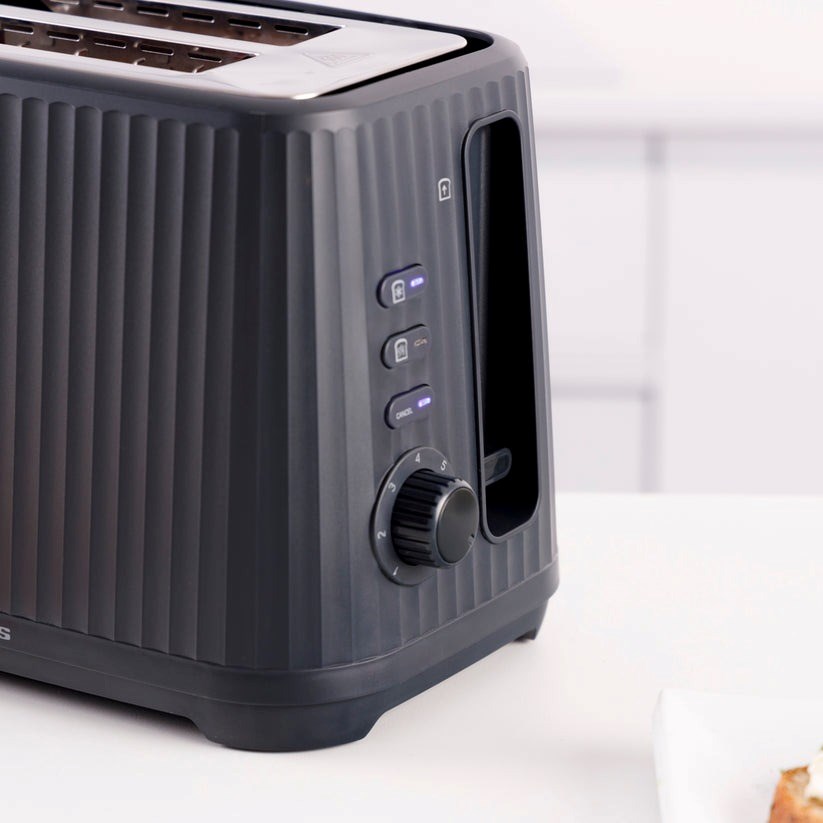 Taurus Jonic Toast Toaster 2 slices 1150 W Black Taurus Jonic Toast Toaster 2 slices 1150 W Black