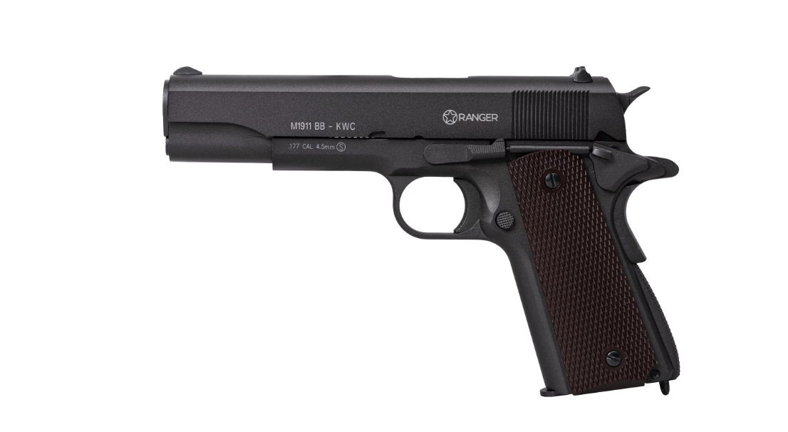 Air rifle Air rifle Ranger M1911 BB KWC Kal. 4,5 BBS Blow Back 17 Strz. Full Metal Co2 Air rifle Air rifle Ranger M1911 BB KWC Kal. 4,5 BBS Blow Back 17 Strz. Full Metal Co2
