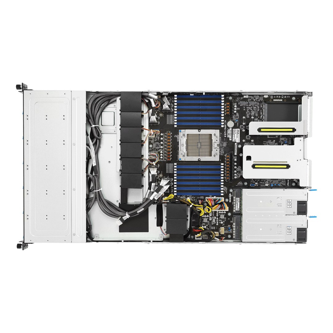 Asus Rack Platform (1U) RS501A-E12-RS12U AMD Epyc 9005/9004 (12x NVMe/SATA HS, 2xM.2, 2x1Gbe, IPMI, 1+1 1600W) Asus Rack Platform (1U) RS501A-E12-RS12U AMD Epyc 9005/9004 (12x NVMe/SATA HS, 2xM.2, 2x1Gbe, IPMI, 1+1 1600W)