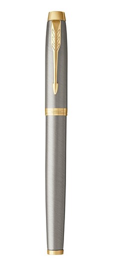 Parker IM fountain pen Cartridge filling system Brushed steel 1 pc(s) Parker IM fountain pen Cartridge filling system Brushed steel 1 pc(s)