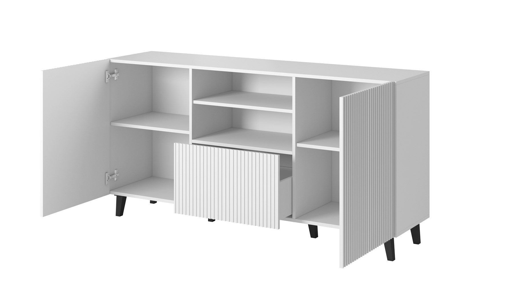 Cama Commode PAFOS 150x42x82 white matt Cama Commode PAFOS 150x42x82 white matt
