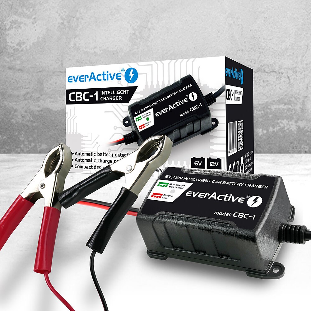 Car battery charger everActive CBC1 6V/12V Car battery charger everActive CBC1 6V/12V