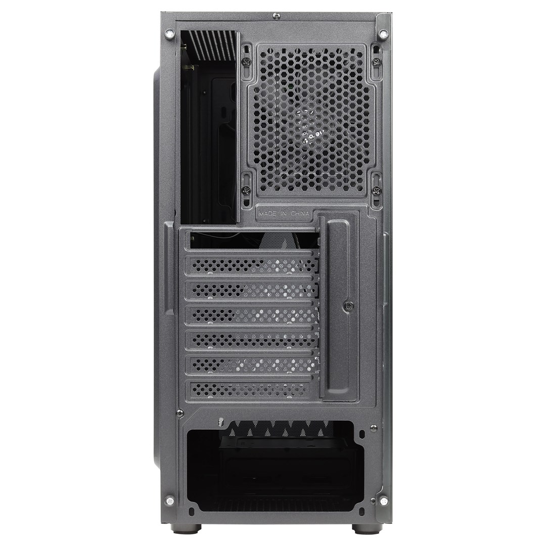 Aerocool DELTABKV1 ATX PC Case RGB Front Full Side Window 12cm Fan Black Aerocool DELTABKV1 ATX PC Case RGB Front Full Side Window 12cm Fan Black