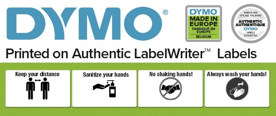 DYMO LW Value Packs - Multi-Purpose Labels - 32 x 57 mm - 6 Packs -2093094 DYMO LW Value Packs - Multi-Purpose Labels - 32 x 57 mm - 6 Packs -2093094