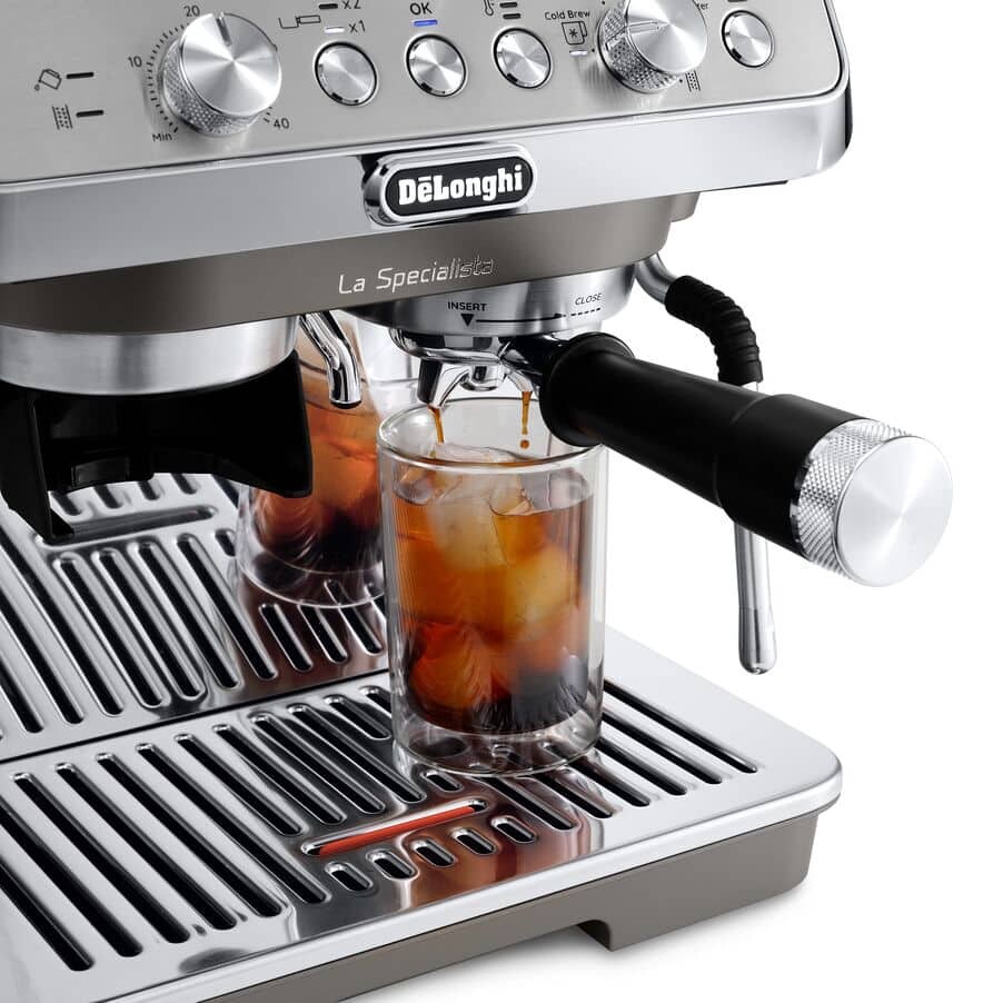 De’Longhi La Specialista Arte Compact Manual Bean to Cup coffee machine with Cold Brew De’Longhi La Specialista Arte Compact Manual Bean to Cup coffee machine with Cold Brew