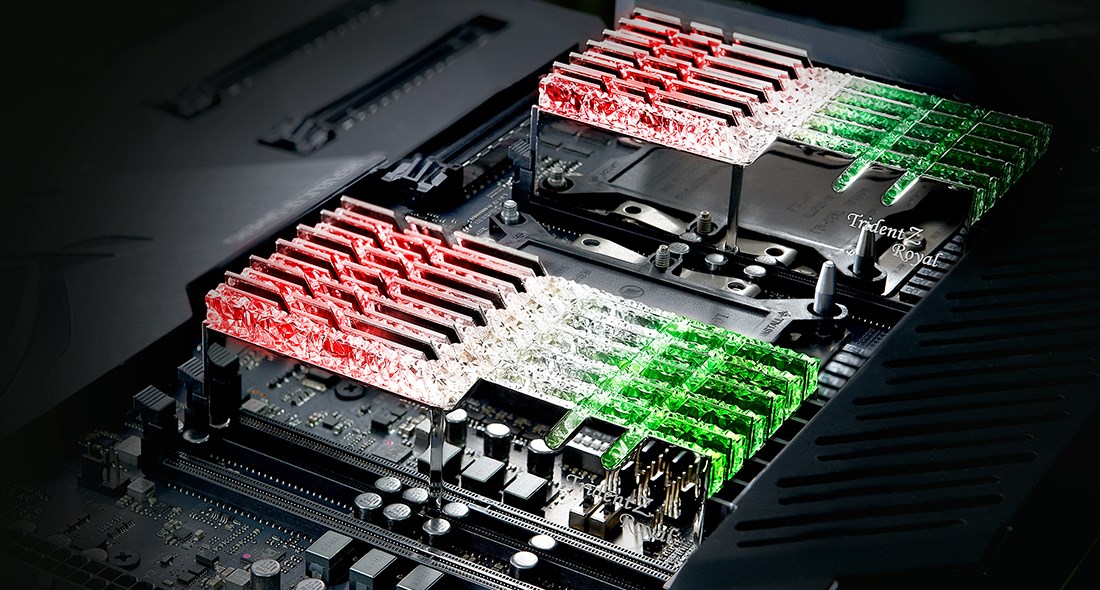G.Skill Trident Z Royal F4-3600C16D-32GTRSC memory module 32 GB 2 x 16 GB DDR4 G.Skill Trident Z Royal F4-3600C16D-32GTRSC memory module 32 GB 2 x 16 GB DDR4