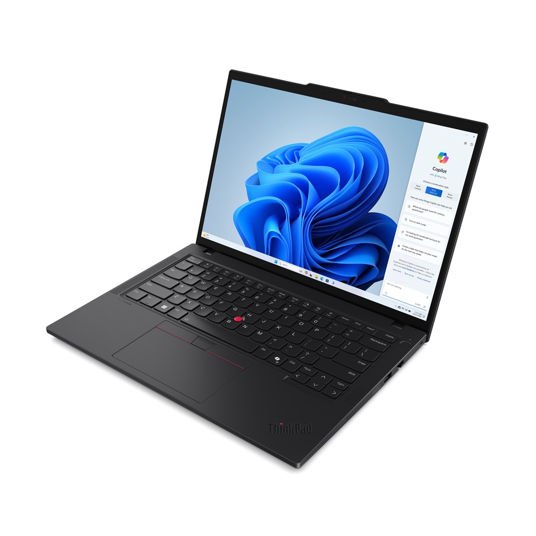 Lenovo ThinkPad T14 Gen 5 (Intel) Intel Core Ultra 7 155U Laptop 35.6 cm (14") WUXGA 16 GB DDR5-SDRAM 512 GB SSD Wi-Fi 6E (802.11ax) Windows 11 Pro English Black Lenovo ThinkPad T14 Gen 5 (Intel) Intel Core Ultra 7 155U Laptop 35.6 cm (14") WUXGA 16 GB DDR5-SDRAM 512 GB SSD Wi-Fi 6E (802.11ax) Windows 11 Pro English Black