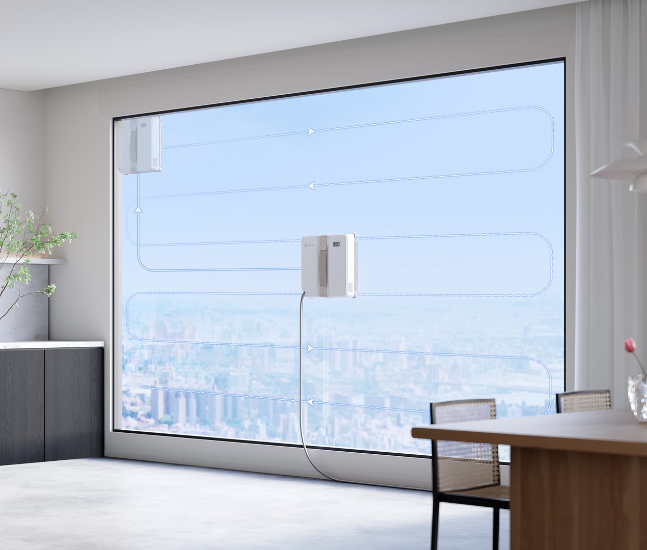 Ecovacs Winbot Mini window cleaning robot (white) Ecovacs Winbot Mini window cleaning robot (white)