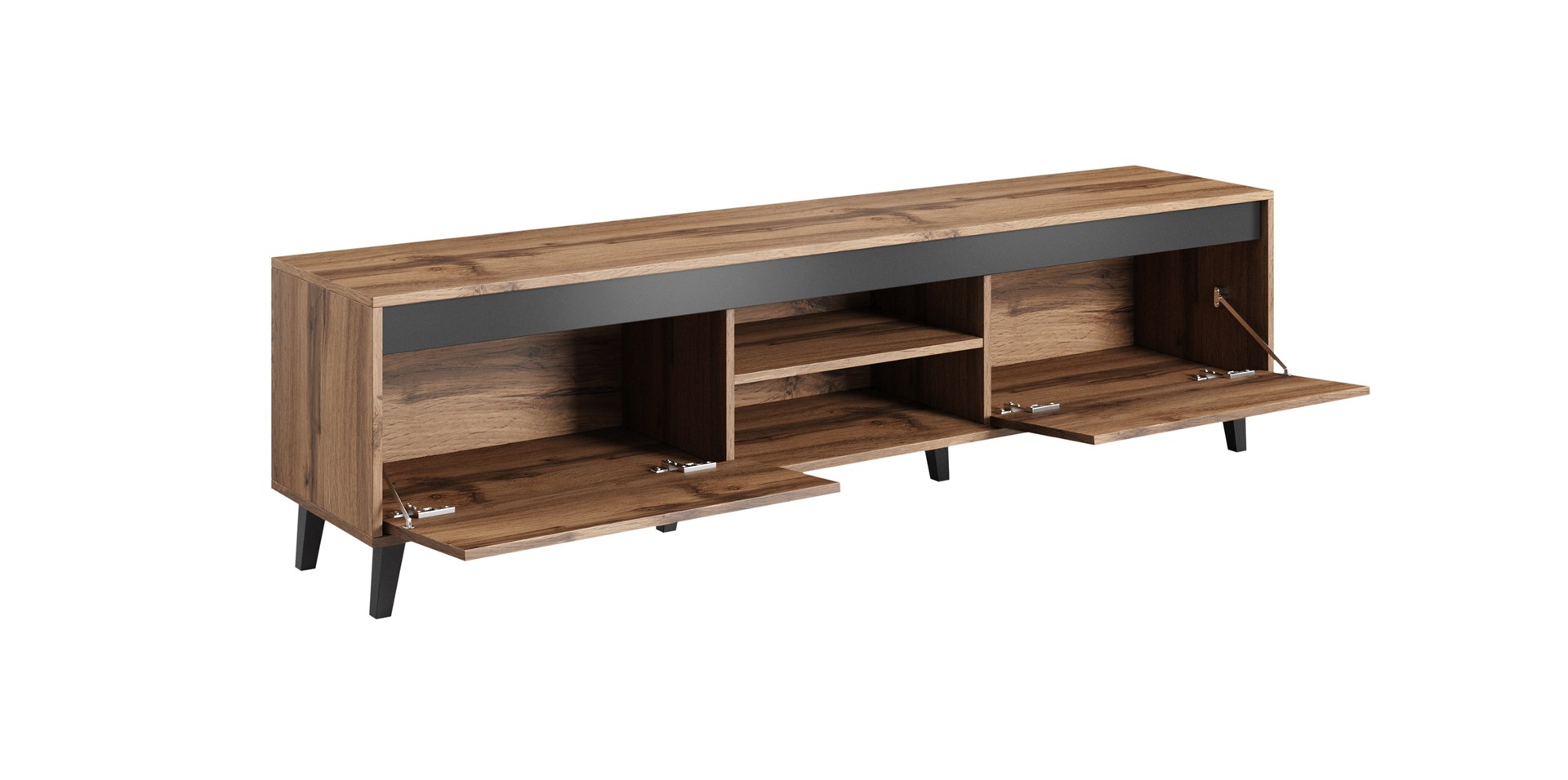 Cama TV stand NORD II 170cm wotan/antracite Cama TV stand NORD II 170cm wotan/antracite