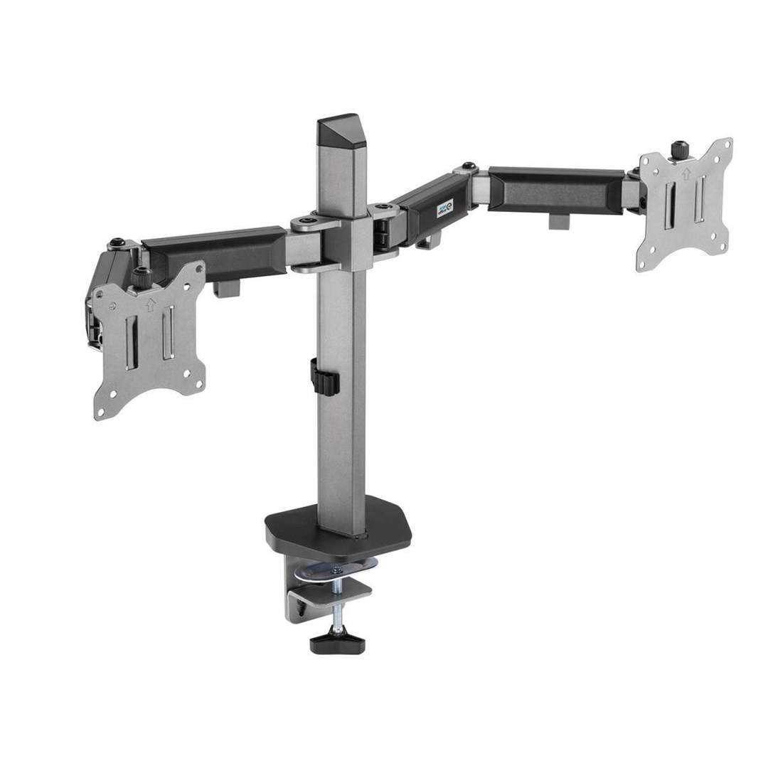 Built-in bracket for two Deluxe Ergo Office monitors, 17"-32", max. 9kg, ER-449 Built-in bracket for two Deluxe Ergo Office monitors, 17"-32", max. 9kg, ER-449