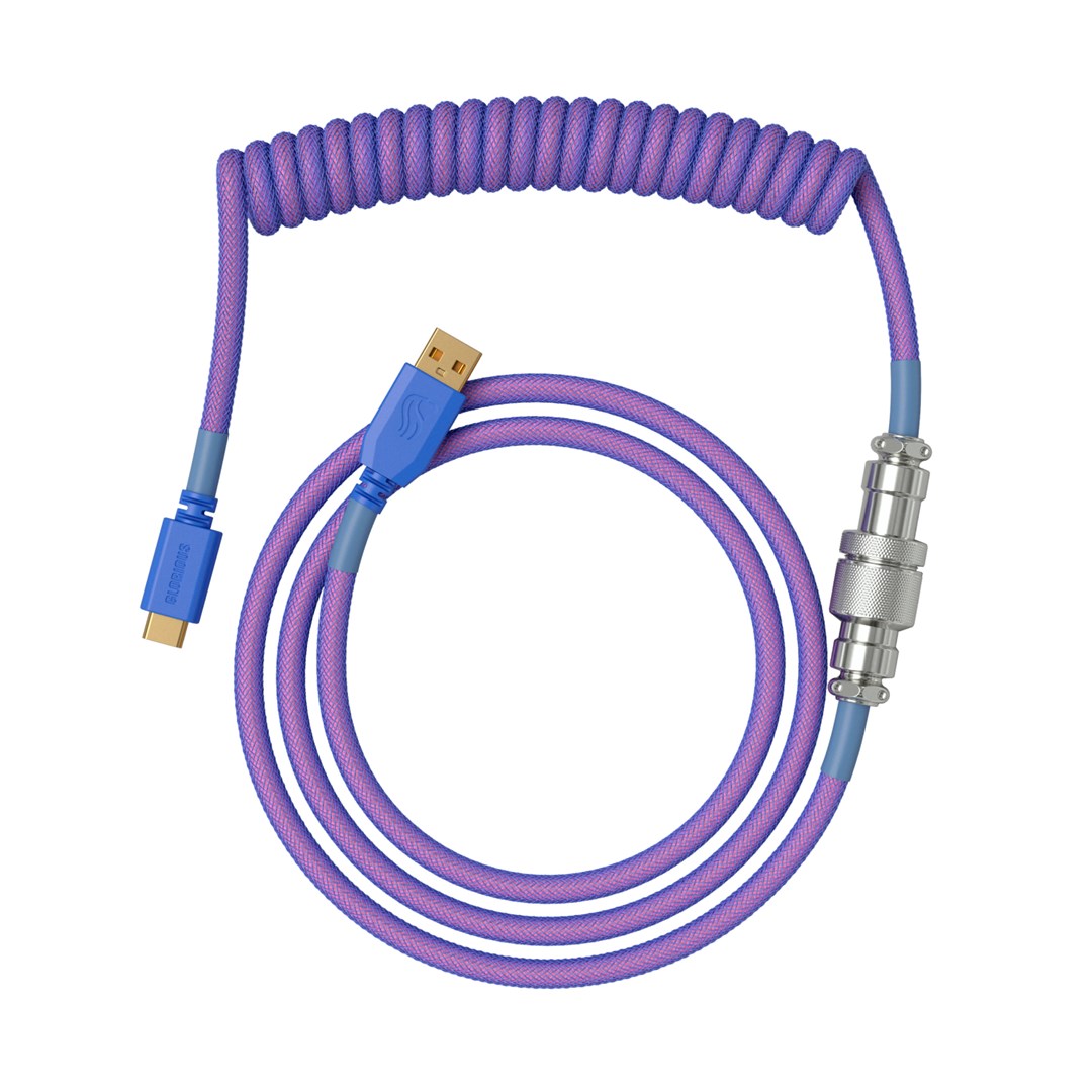 Glorious Gaming Glorious GMMK Coiled Cable Nebula Glorious Gaming Glorious GMMK Coiled Cable Nebula