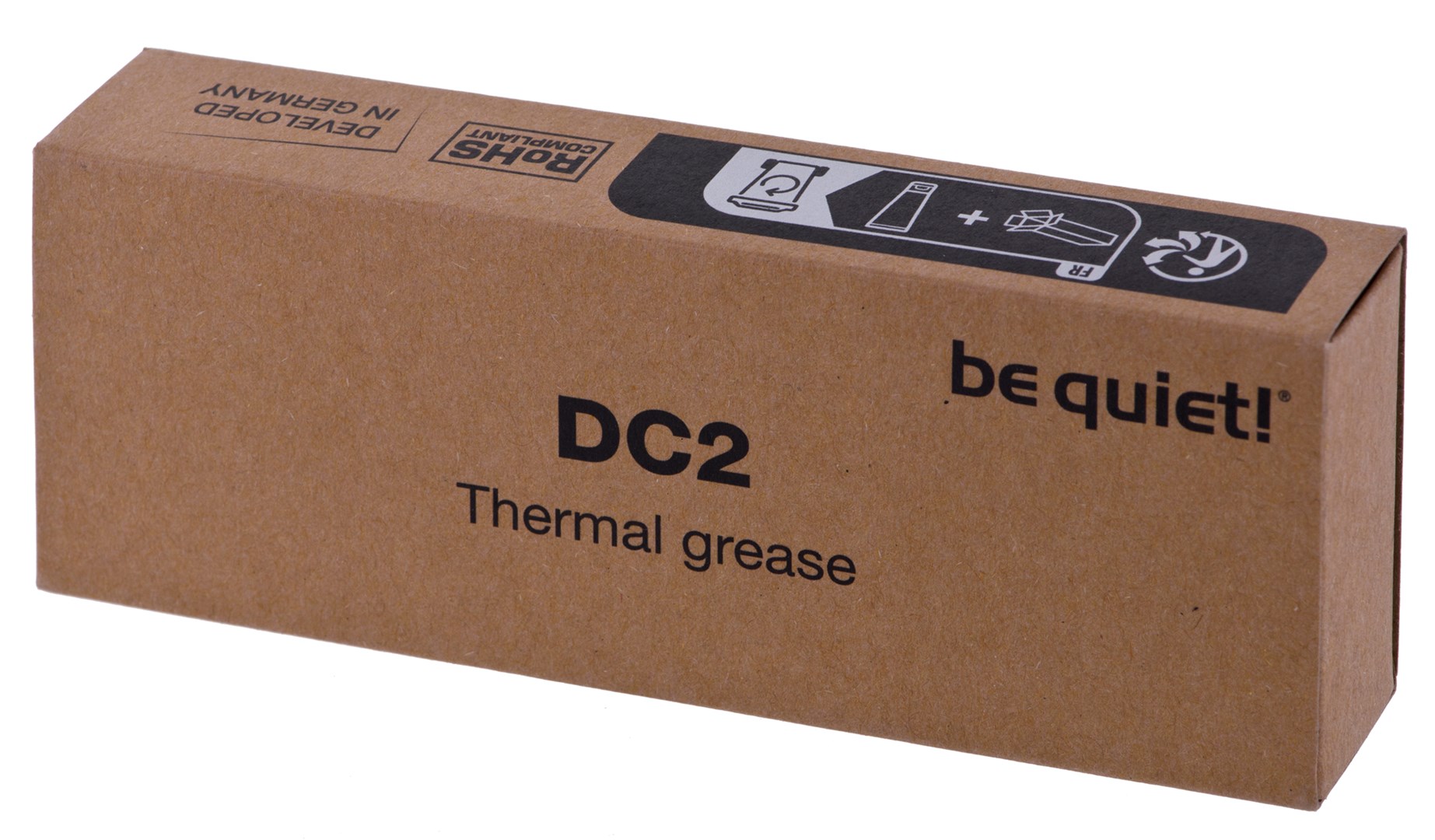 be quiet! DC2 heat sink compound Thermal paste 7.5 W/m·K 3 g be quiet! DC2 heat sink compound Thermal paste 7.5 W/m·K 3 g