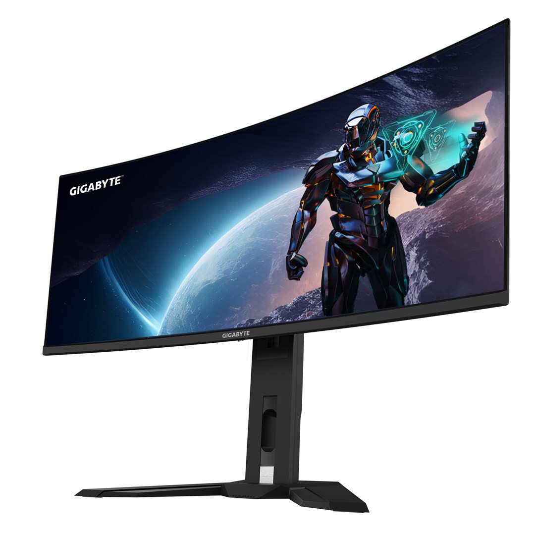 GIGABYTE MO34WQC2 34" OLED WQHD Curved Gaming Monitor - 3440 x 1440, 240Hz, 0.03ms, KVM, 250 cd/m², FreeSync Premium Pro, DisplayHDR True Black 400, HDMI 2.1, Displayport 1.4 GIGABYTE MO34WQC2 34" OLED WQHD Curved Gaming Monitor - 3440 x 1440, 240Hz, 0.03ms, KVM, 250 cd/m², FreeSync Premium Pro, DisplayHDR True Black 400, HDMI 2.1, Displayport 1.4