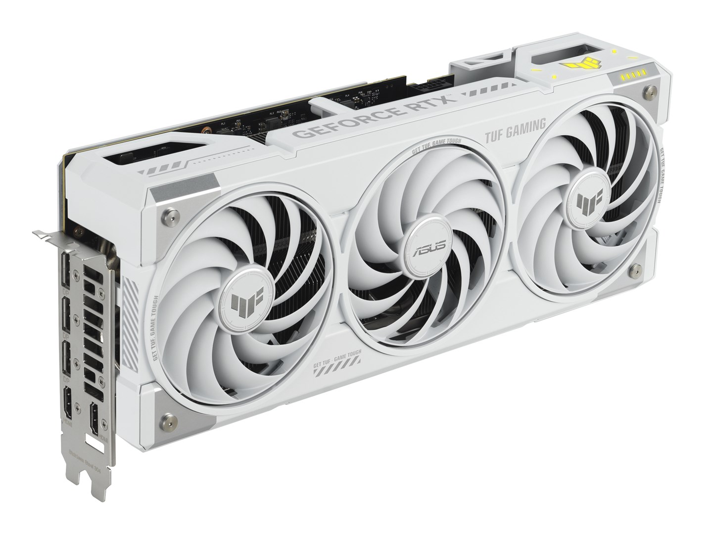 ASUS TUF Gaming RTX 5070 Ti 16 GB OC White graphics card ASUS TUF Gaming RTX 5070 Ti 16 GB OC White graphics card