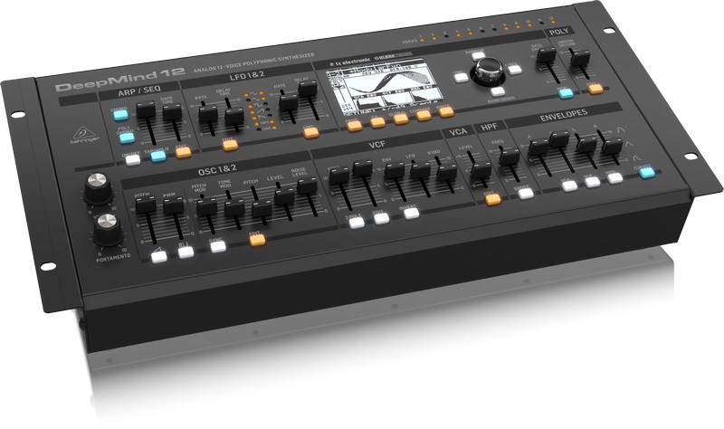 Behringer Deepmind 12D Analog synthesizer Black Behringer Deepmind 12D Analog synthesizer Black