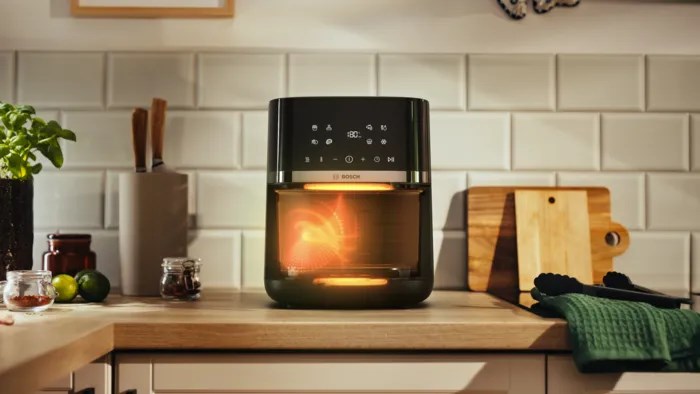 Bosch Serie 4 MAFS2462B fryer Single 6.1 L Stand-alone 2050 W Hot air fryer Black Bosch Serie 4 MAFS2462B fryer Single 6.1 L Stand-alone 2050 W Hot air fryer Black