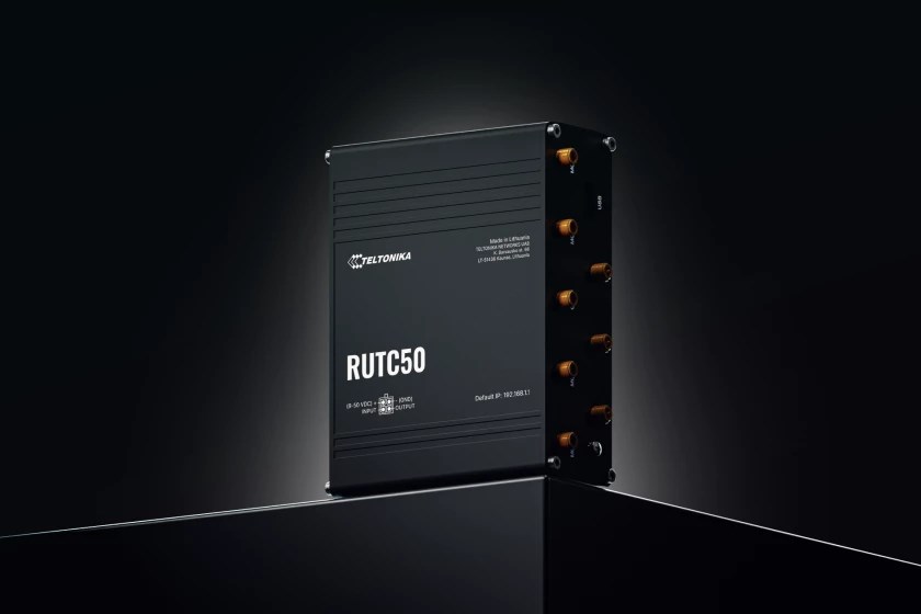 Teltonika RUTC50 wireless router Gigabit Ethernet Dual-band (2.4 GHz / 5 GHz) 5G Black Teltonika RUTC50 wireless router Gigabit Ethernet Dual-band (2.4 GHz / 5 GHz) 5G Black