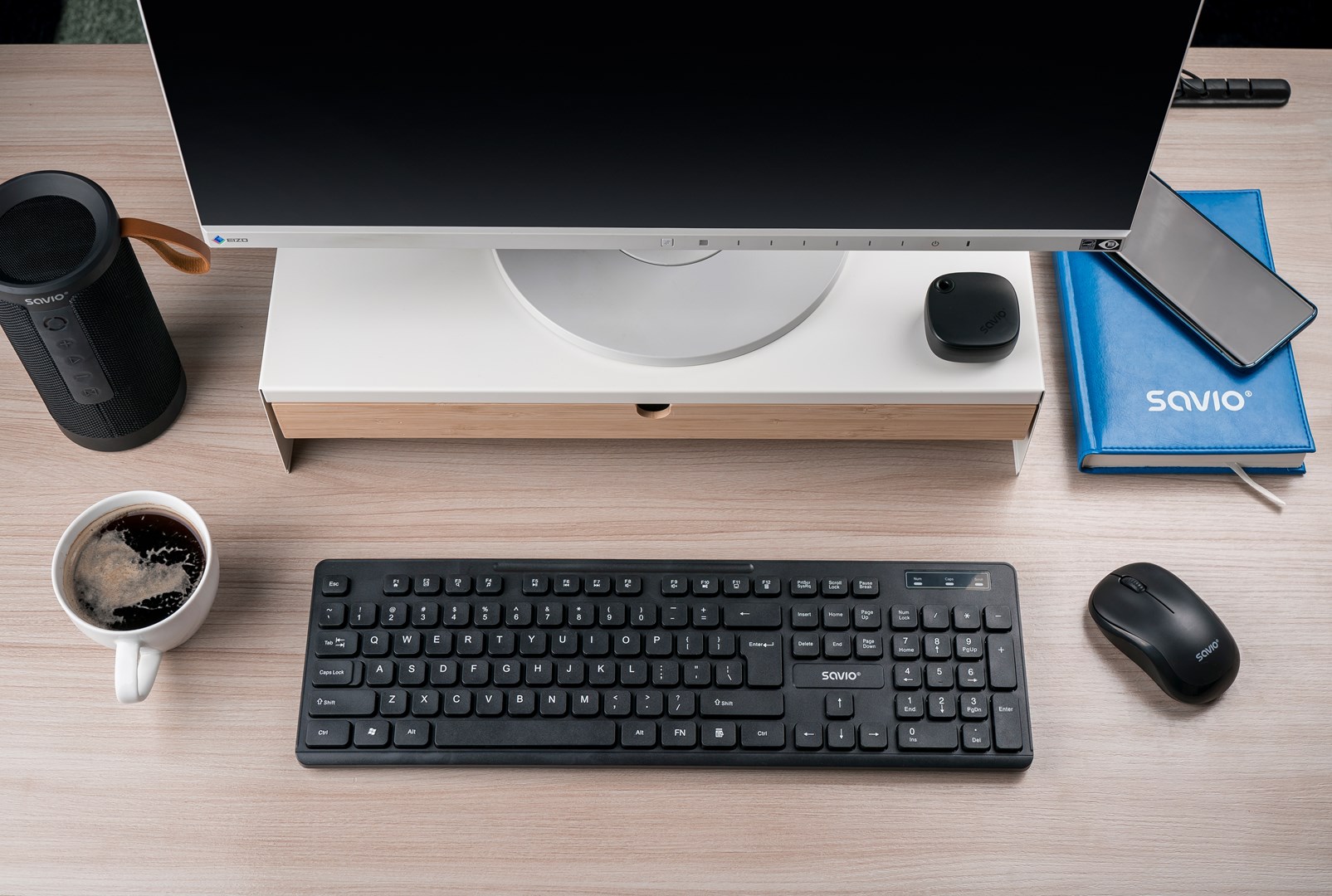 Savio KB-02 keyboard Home/Office USB QWERTY Black Savio KB-02 keyboard Home/Office USB QWERTY Black