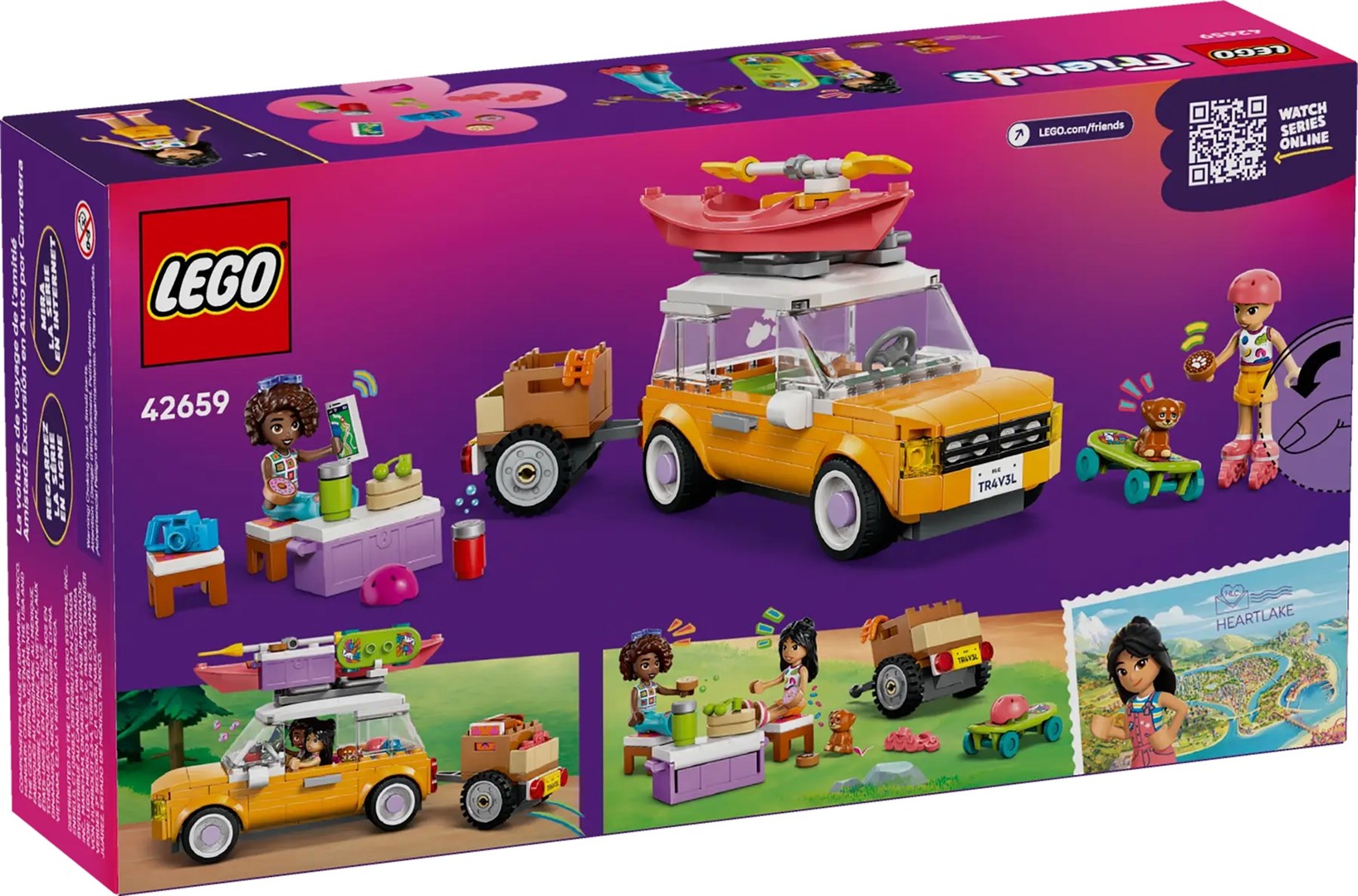 LEGO FRIENDS 42659 Friendship Road-Trip Travel Car LEGO FRIENDS 42659 Friendship Road-Trip Travel Car