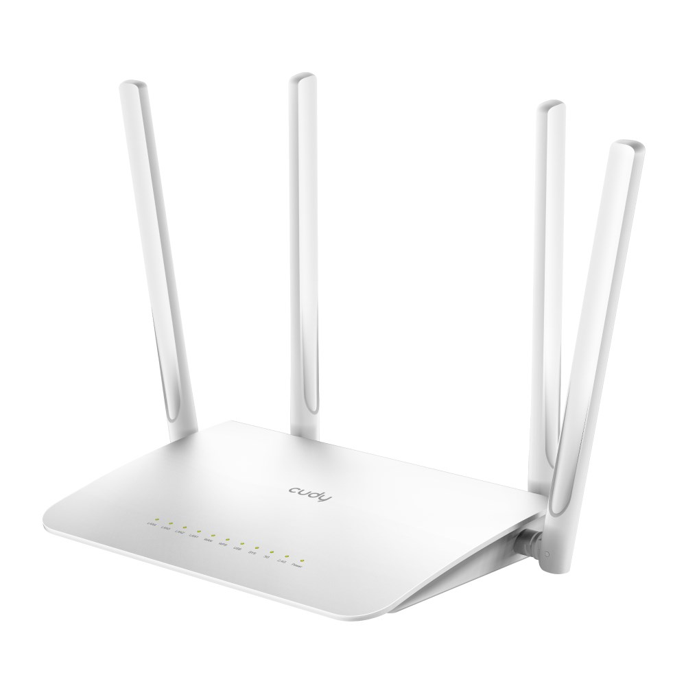 Cudy WR1300 wireless router Gigabit Ethernet Dual-band (2.4 GHz / 5 GHz) White Cudy WR1300 wireless router Gigabit Ethernet Dual-band (2.4 GHz / 5 GHz) White