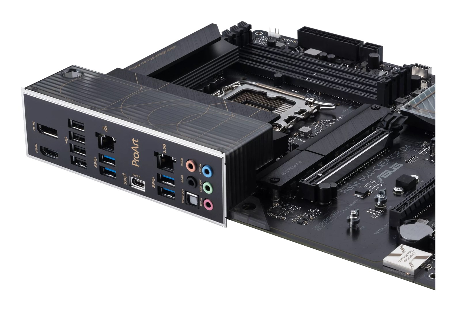 ASUS PROART B660-CREATOR D4 Intel B660 LGA 1700 ATX ASUS PROART B660-CREATOR D4 Intel B660 LGA 1700 ATX