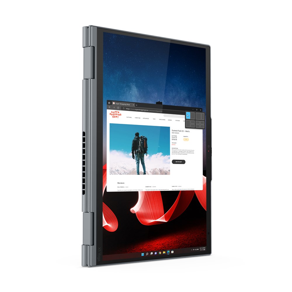 Lenovo ThinkPad X1 Yoga Intel® Core™ i7 i7-1365U Hybrid (2-in-1) 35.6 cm (14") Touchscreen WUXGA 32 GB LPDDR5-SDRAM 512 GB SSD Wi-Fi 6E (802.11ax) 4G LTE Windows 11 Pro Grey Lenovo ThinkPad X1 Yoga Intel® Core™ i7 i7-1365U Hybrid (2-in-1) 35.6 cm (14") Touchscreen WUXGA 32 GB LPDDR5-SDRAM 512 GB SSD Wi-Fi 6E (802.11ax) 4G LTE Windows 11 Pro Grey