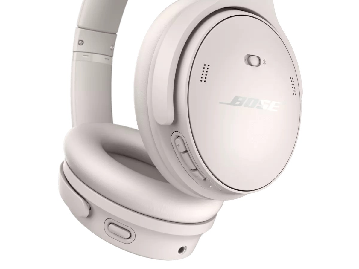 Bose QuietComfort Headset Wired & Wireless Head-band Music/Everyday Bluetooth White Bose QuietComfort Headset Wired & Wireless Head-band Music/Everyday Bluetooth White