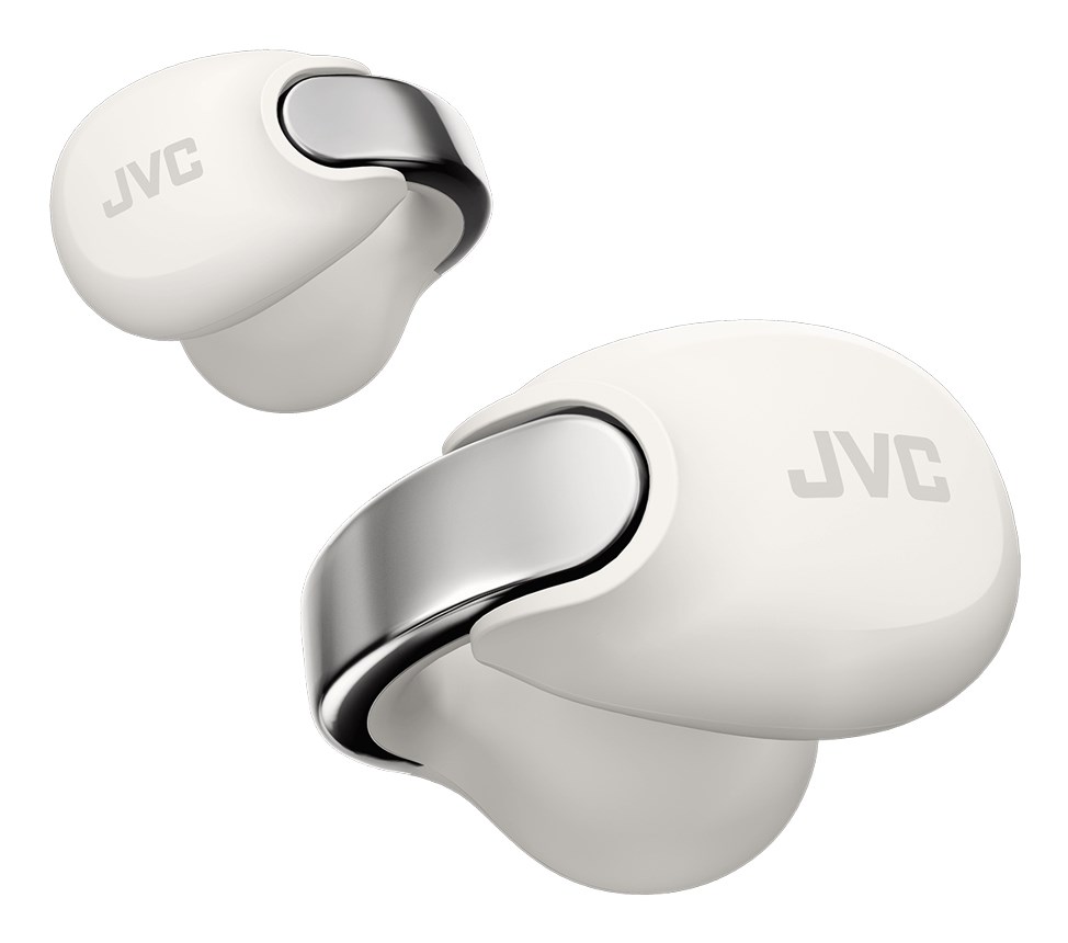 JVC HA-NP1TWU - open-back TWS earcuff headphones, white JVC HA-NP1TWU - open-back TWS earcuff headphones, white