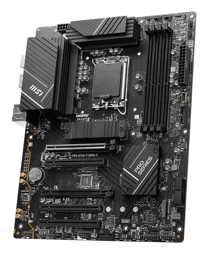MSI PRO B760-P DDR4 II motherboard Intel B760 LGA 1700 ATX MSI PRO B760-P DDR4 II motherboard Intel B760 LGA 1700 ATX