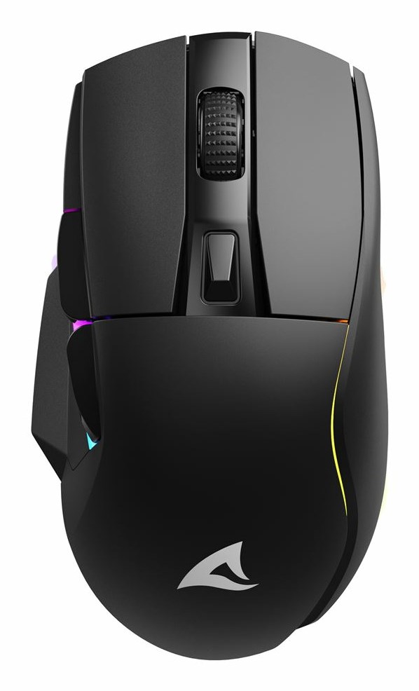 Sharkoon SGM50W mouse Gaming Right-hand RF Wireless + USB Type-A Optical 6400 DPI Sharkoon SGM50W mouse Gaming Right-hand RF Wireless + USB Type-A Optical 6400 DPI