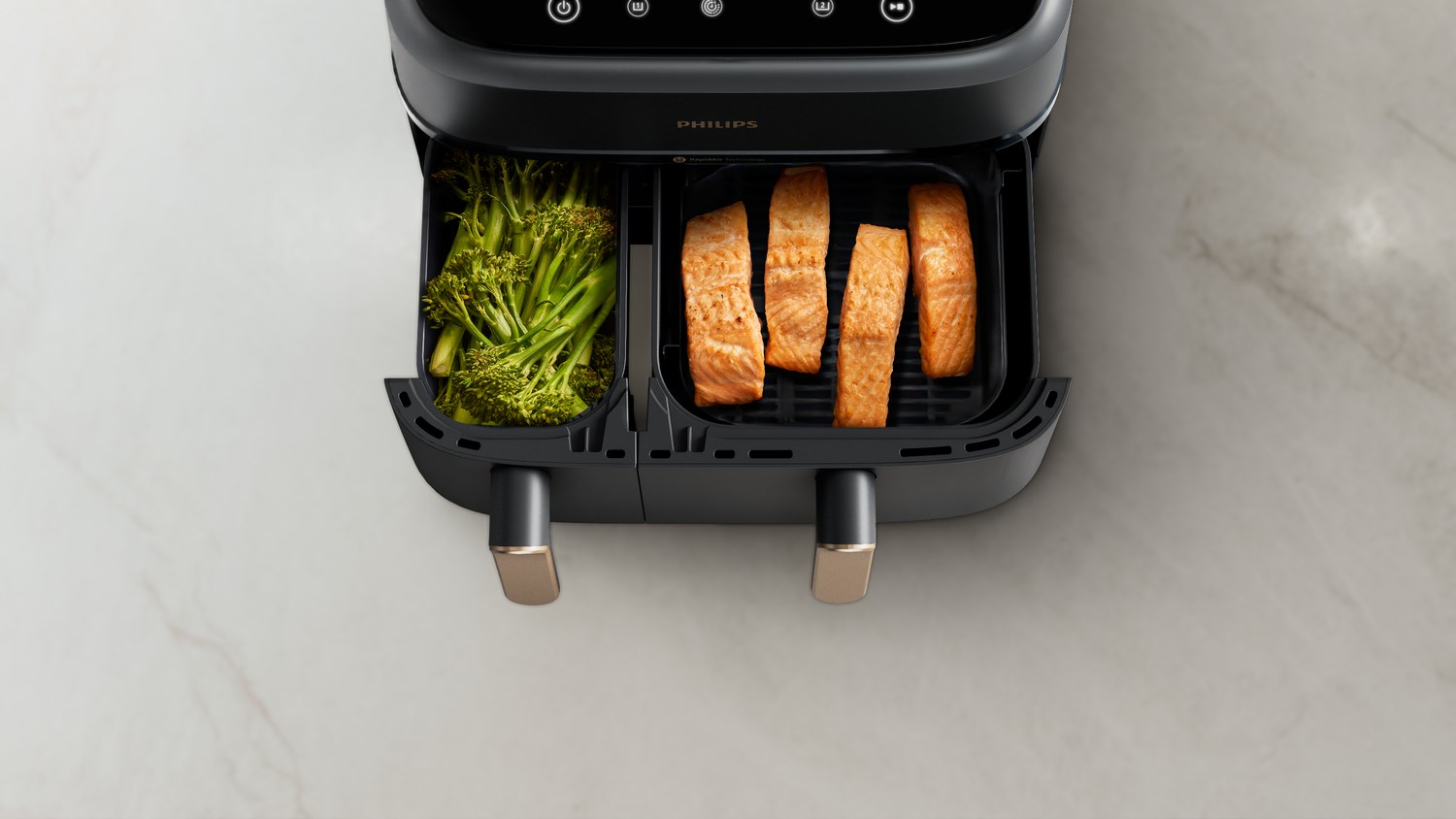 Philips NA 352/00 Dual Basket Airfryer Philips NA 352/00 Dual Basket Airfryer