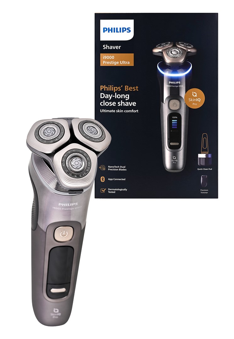 Philips i9000 Prestige Ultra XP9402/31 Wet and Dry Electric Shaver with SkinIQ Pro Philips i9000 Prestige Ultra XP9402/31 Wet and Dry Electric Shaver with SkinIQ Pro