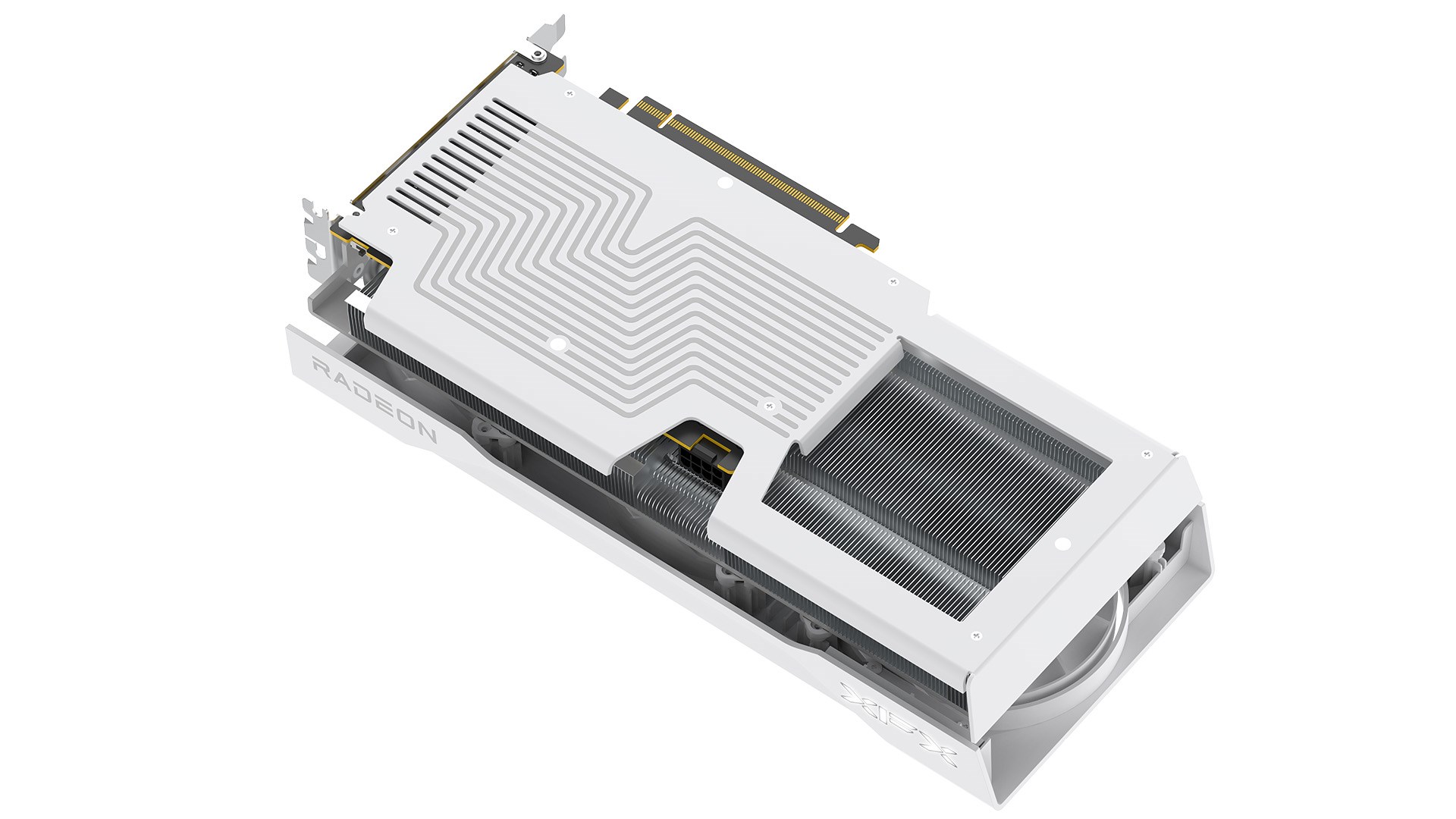 Graphics card. XFX SWIFT RX 9060XT OC White 3-FAN 16GB Graphics card. XFX SWIFT RX 9060XT OC White 3-FAN 16GB