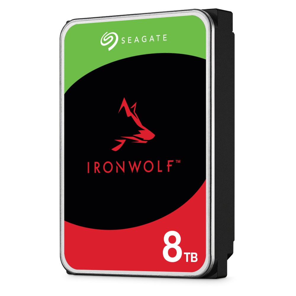 Seagate IronWolf internal hard drive 8 TB 256 MB 3.5" Serial ATA III (ST8000VN004) Seagate IronWolf internal hard drive 8 TB 256 MB 3.5" Serial ATA III (ST8000VN004)