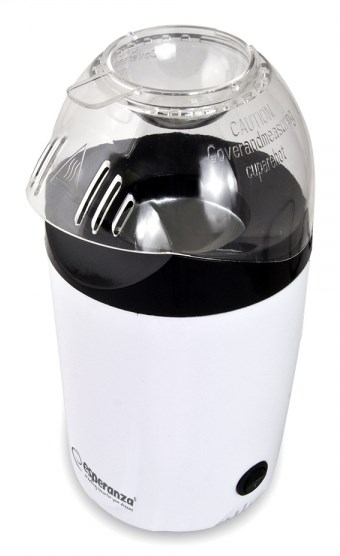 Esperanza EKP006 popcorn popper Black, White 0.27 L 2 min 1200 W Esperanza EKP006 popcorn popper Black, White 0.27 L 2 min 1200 W