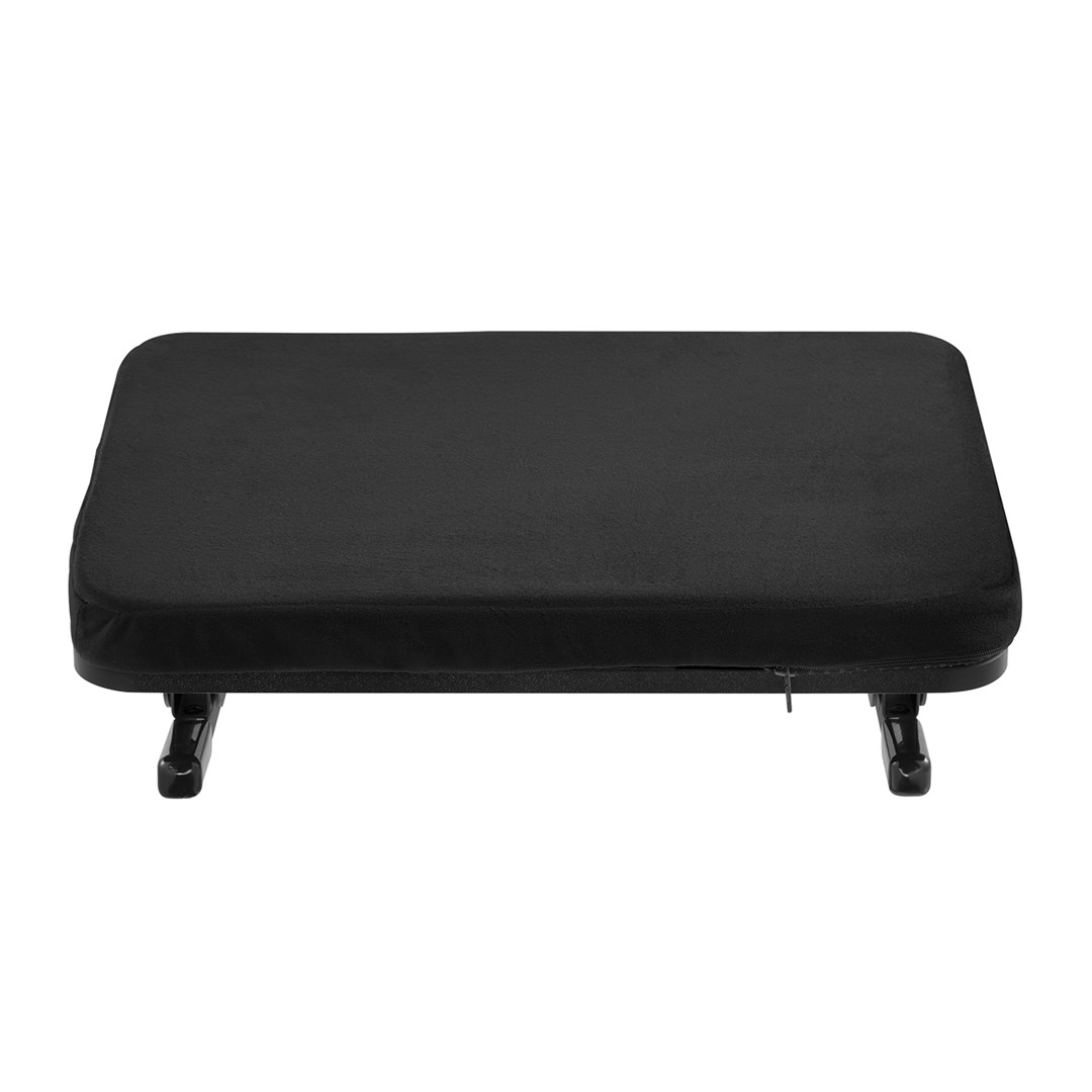 Maclean MC-460 Ergonomic Footrest Leg Foot Rest Infinitely Adjustable Angle Under Desk Removable Cushion Cushioned Maclean MC-460 Ergonomic Footrest Leg Foot Rest Infinitely Adjustable Angle Under Desk Removable Cushion Cushioned