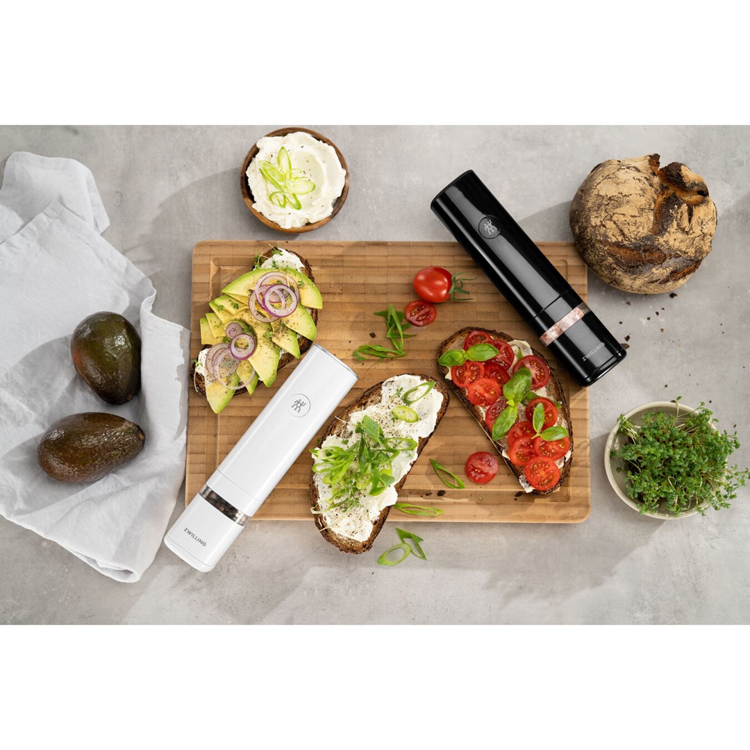 ZWILLING Enfinigy Salt & pepper grinder set Black, White ZWILLING Enfinigy Salt & pepper grinder set Black, White