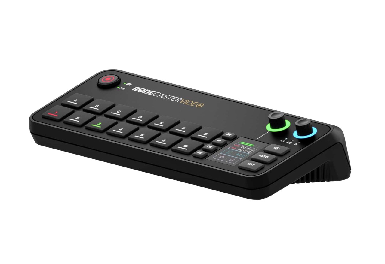 RØDECaster Video Podcast production studio Music production station RØDECaster Video Podcast production studio Music production station