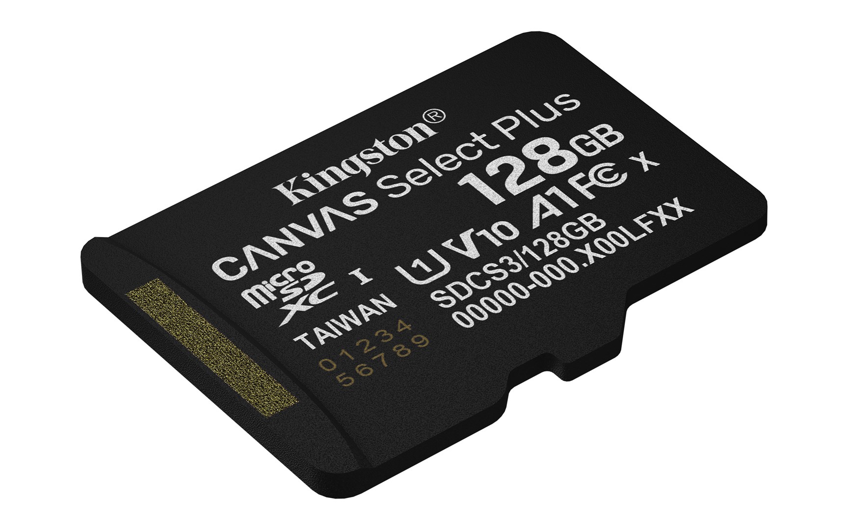 Kingston Technology 128GB micSDXC Canvas Select Plus Gen3 150R A1 Single Pack w/o ADP Kingston Technology 128GB micSDXC Canvas Select Plus Gen3 150R A1 Single Pack w/o ADP
