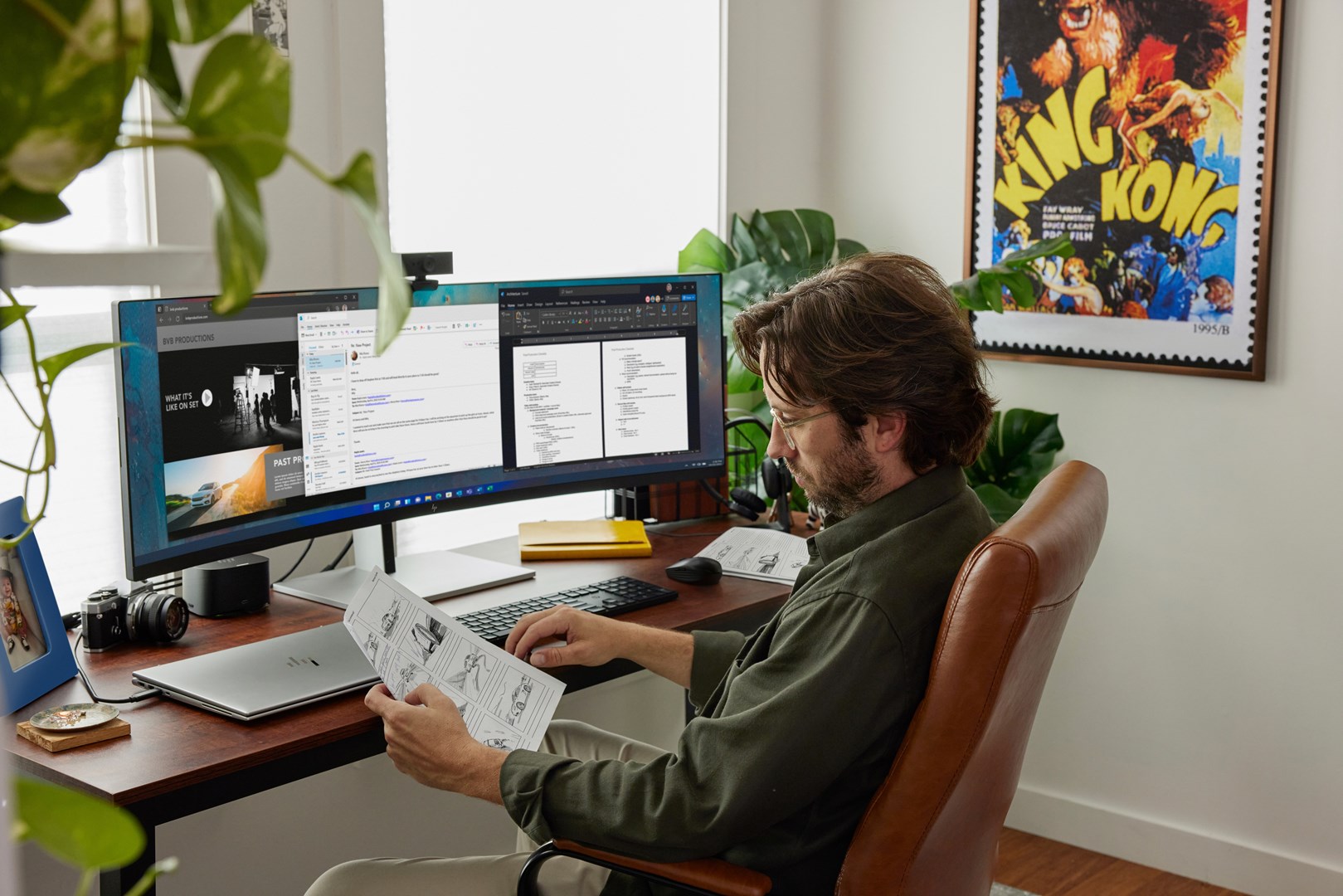 HP E45c G5 DQHD Curved Monitor HP E45c G5 DQHD Curved Monitor