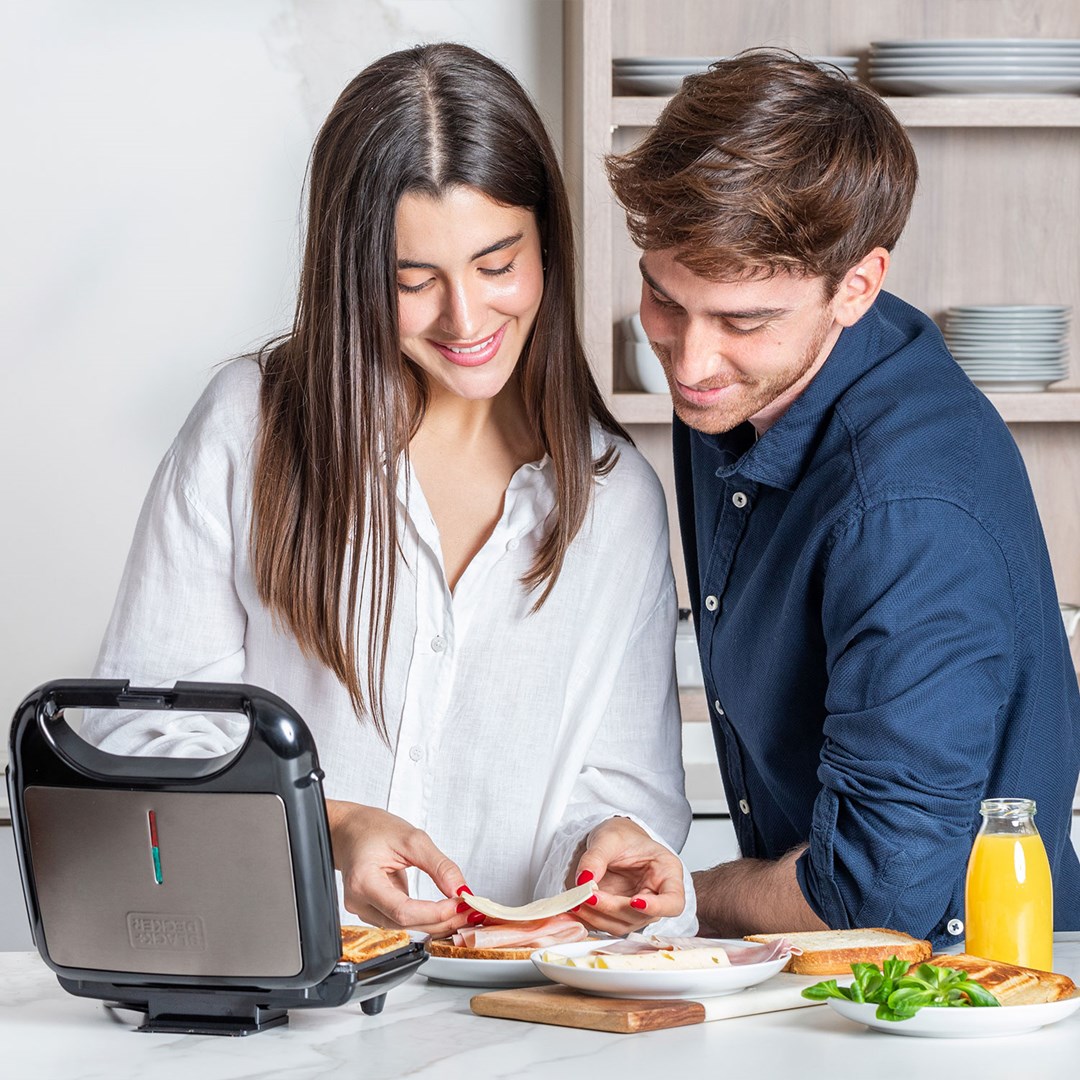 Black+Decker BXSA753E sandwich toaster Black+Decker BXSA753E sandwich toaster