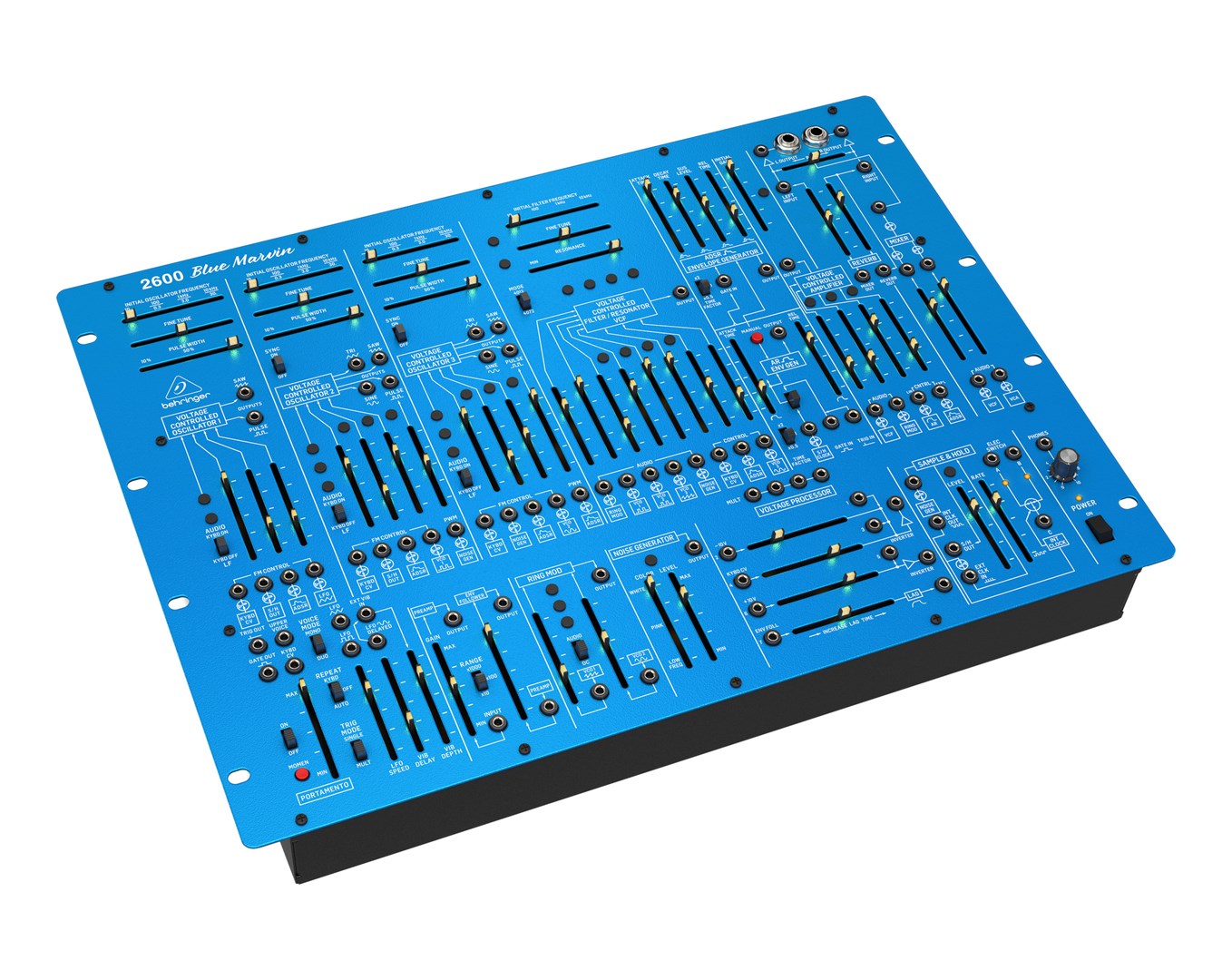 Behringer 2600 BLUE MARVIN - Analog synthesizer Behringer 2600 BLUE MARVIN - Analog synthesizer