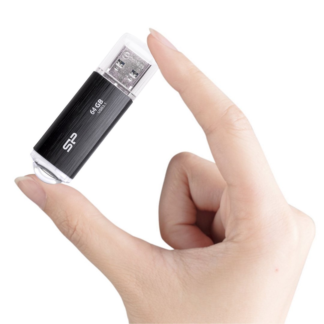 SILICON POWER Blaze B02 Pendrive USB flash drive 64 GB USB Type-A 3.2 Gen 1 (SP064GBUF3B02V1K) Black SILICON POWER Blaze B02 Pendrive USB flash drive 64 GB USB Type-A 3.2 Gen 1 (SP064GBUF3B02V1K) Black