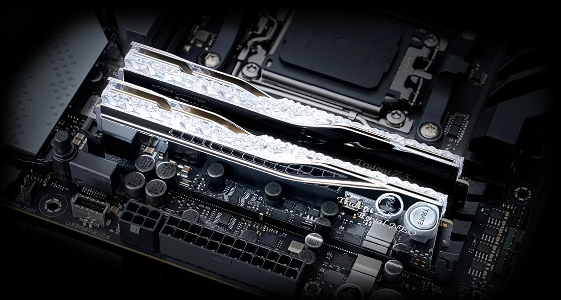 G.Skill Trident Z5 Neo F5-6400J3039G16GX2-TR5NS memory module 32 GB 2 x 16 GB DDR5 6400 MHz G.Skill Trident Z5 Neo F5-6400J3039G16GX2-TR5NS memory module 32 GB 2 x 16 GB DDR5 6400 MHz