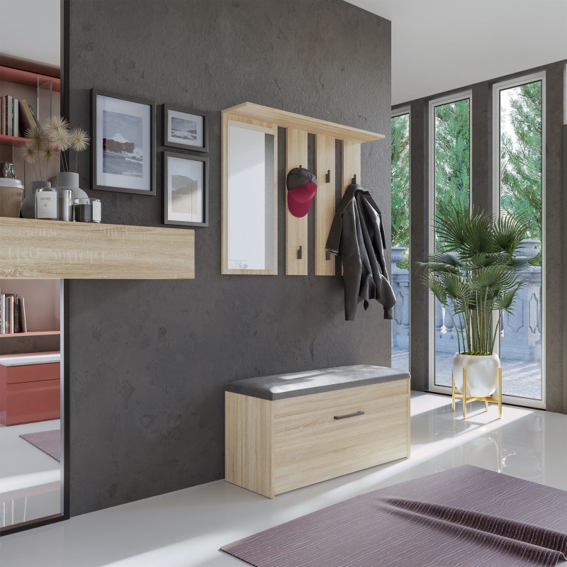 PARMA closet 100x35x180 cm, oak sonoma PARMA closet 100x35x180 cm, oak sonoma
